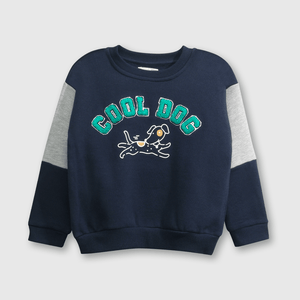 Polerón perros varsity navy