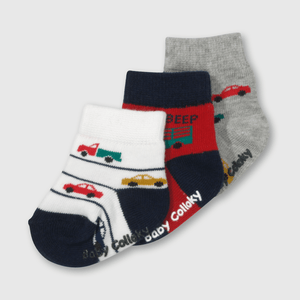 Medias deportivas Colección Niño Gris melange