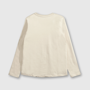 Polo de algodón arcoíris sand