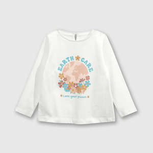 Polo Everyday Niña off white