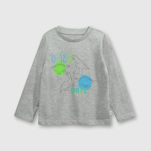 Polo Everyday Niño Gris melange