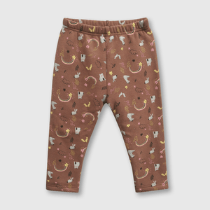 Leggings Everyday Niña cafe / brown