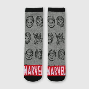 Medias 3/4 Marvel Niño Gris melange