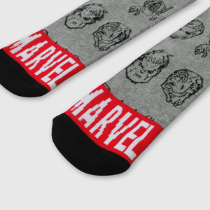 Medias 3/4 Marvel Niño Gris melange