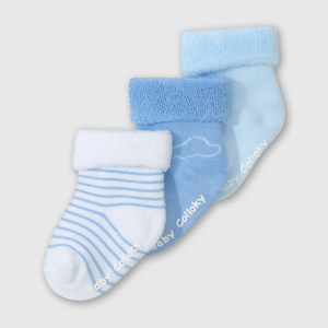 Medias deportivas Colección Niño celeste