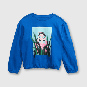 Polo Colección Niña azulino