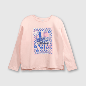 Polo Colección Niña salmon