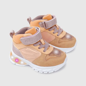 Zapatilla luces Luces Niña damasco