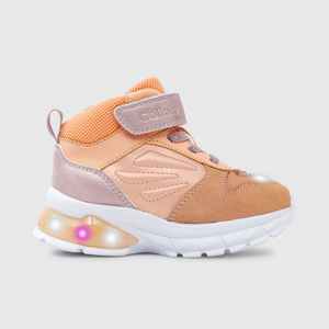 Zapatilla luces Luces Niña damasco