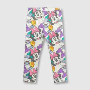 Leggings Disney Niña Crema