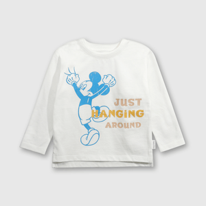 Polo Disney Niño off white