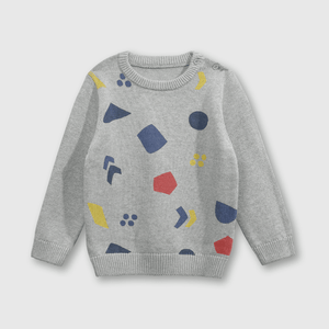 Sweater Colección Niño Gris melange
