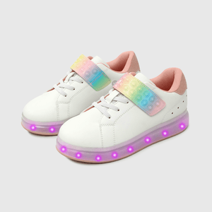 Zapatilla luces Luces Niña blanco / white