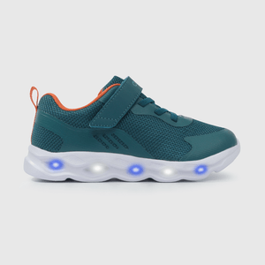 Zapatilla luces Luces Niño petroleo