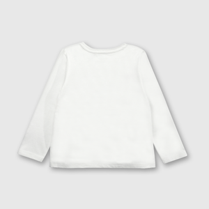 Polo de niña corazon de niña corazón off white