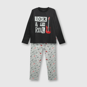 Pijama Colección Niño Gris melange