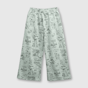 Pantalón buzo Disney Niña menta