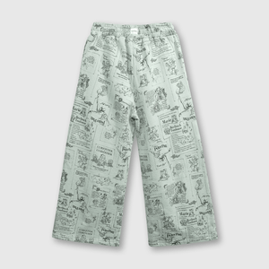 Pantalón buzo Disney Niña menta