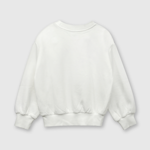 Polerón Disney Niña off white