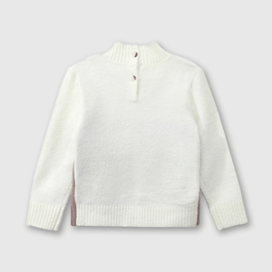 Sweater Colección Niña Crema
