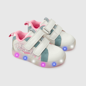 Zapatilla luces Luces Niña off white