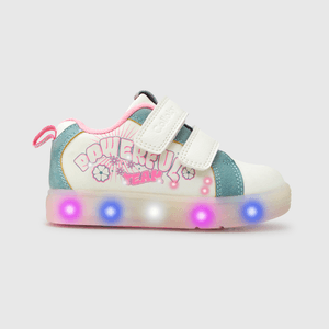 Zapatilla luces Luces Niña off white