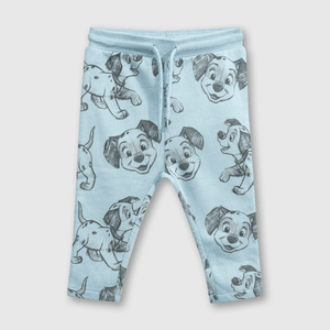 Pantalón buzo Disney Niño celeste