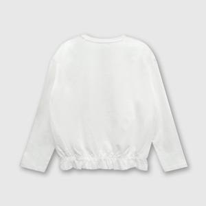 Polo Colección Niña off white