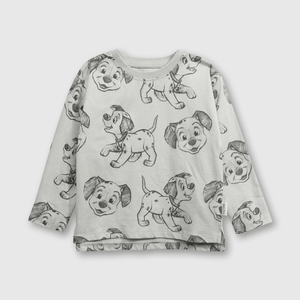Polo Disney Niño cemento