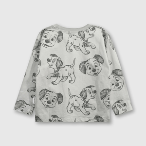 Polo Disney Niño cemento