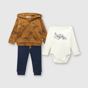 Set Poleron/Body Colección Niño navy