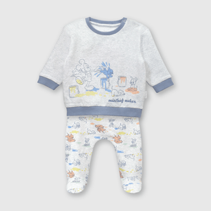Clemente Disney Niño Gris melange
