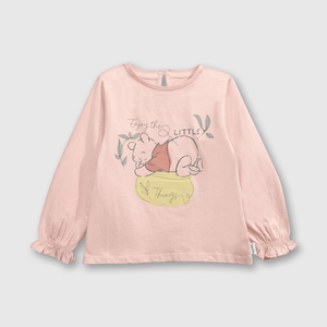 Polo Disney Niña rosa viejo