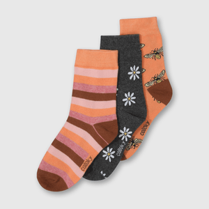 Medias Colección Niña orange / naranjo