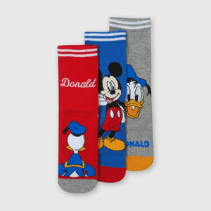 Medias Disney Niño Gris melange