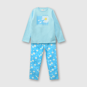 Pijama Colección Niña celeste