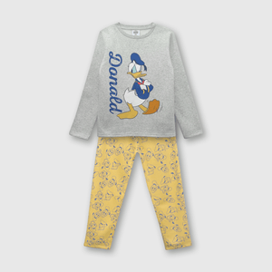 Pijama Disney Niño Gris melange