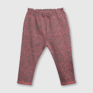 Pantalón buzo Colección Niña dark rose
