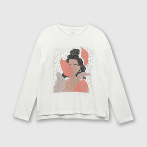 Polo Everyday Niña Crema
