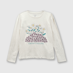 Polo Everyday Niña light beige
