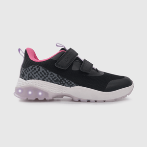 Zapatilla luces Luces Niña negro