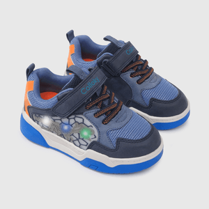 Zapatilla luces Luces Niño azul