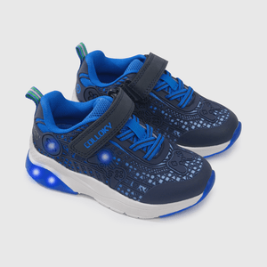 Zapatilla luces Luces Niño azul