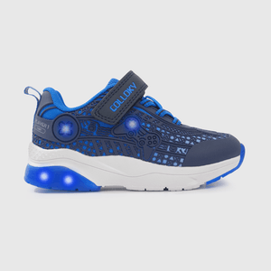 Zapatilla luces Luces Niño azul