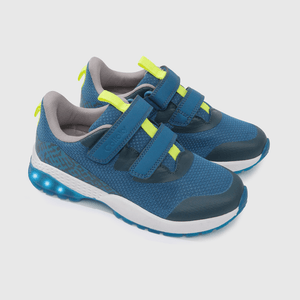 Zapatilla luces Luces Niño azul