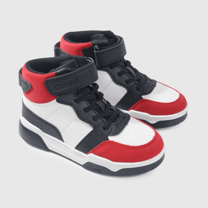 Zapatilla urbana Lifestyle Niño rojo
