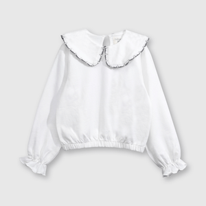 Polerón Colección Niña blanco
