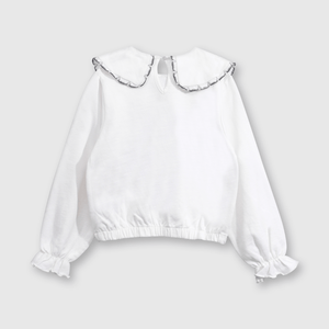 Polerón Colección Niña blanco