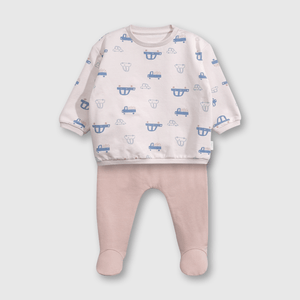 Conjunto Colección Niño beige