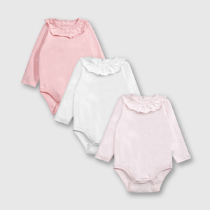 Pack bodies Colección Niña rosado